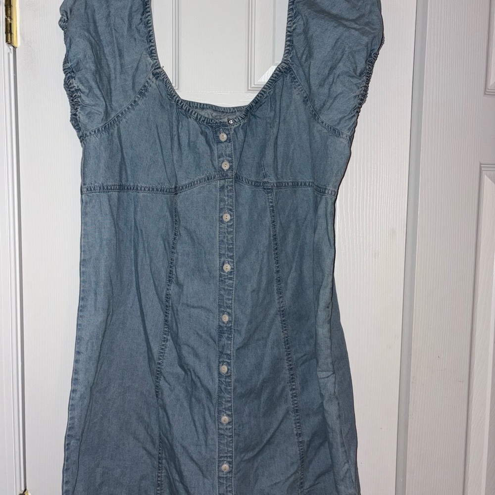 Madewell Light Blue Denim Dress